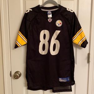 NFL Pittsburgh Steelers Black On-Field Youth Jersey #86 Hines Ward XL Size 18-20